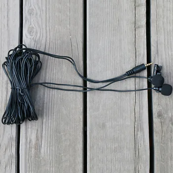 Dual Head Lavalier Microphone Condenser Audio Recording Mic for Phone Canon Nikon Sony DSLR Recorder DJA99 
Dual Head Lavalier Microphone Condenser Audio Recording Mic for Phone Canon Nikon Sony DSLR Recorder DJA99