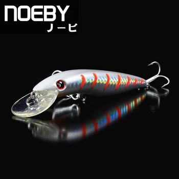 NOEBY 1 Pcs Fishing Lure 100mm/11.3g 0.8-1.8m Floating MINNOW Hard Bait VMC Treble Hooks Isca Artificial Para Pesca Leurre Peche
NOEBY 1 Pcs Fishing Lure 100mm/11.3g 0.8-1.8m Floating MINNOW Hard Bait VMC Treble Hooks Isca Artificial Para Pesca Leurre Peche