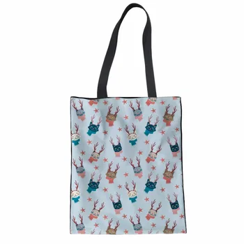 NOISYDESIGNS Women Reusable Canvas Shopping Bags 3D Cartoon Cat Pattern Print For Girls Eco Folding Pouch Recycle Storage Pouch
NOISYDESIGNS Women Reusable Canvas Shopping Bags 3D Cartoon Cat Pattern Print For Girls Eco Folding Pouch Recycle Storage Pouch