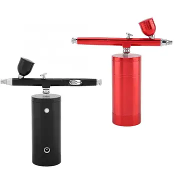 Anti-slip Fish Increasing Oxygen Pump Aquarium Air Pump 0.3mm Mini Air Compressor Spray Airbrush Set 7CC Capacity
