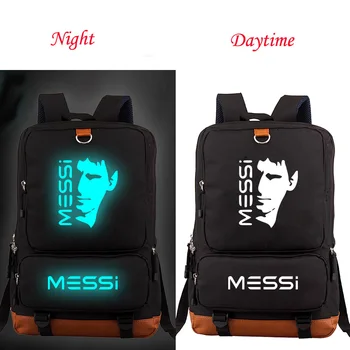 High Quality Oxford Luminous Backpack Men And Women Big Capacity Travel Backpacks Student Messi School Bag Laptop Bags
High Quality Oxford Luminous Backpack Men And Women Big Capacity Travel Backpacks Student Messi School Bag Laptop Bags