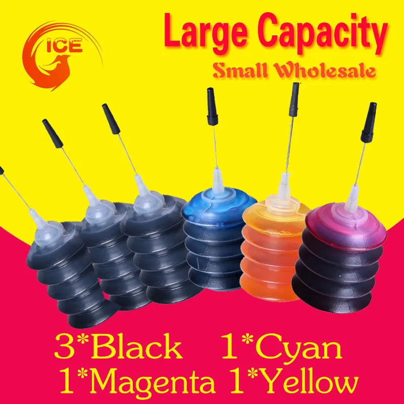 6*30ML Universal Refill Ink kit for Epson brother Canon HP Lexmark Inkjet printer
6*30ML Universal Refill Ink kit for Epson brother Canon HP Lexmark Inkjet printer