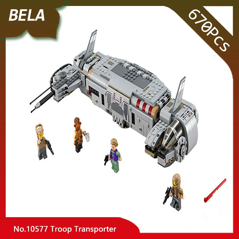 Bela 10577 670pcs Star Series Wars Resistance Troop Transporter Building Blocks Compatible with Legoings
Bela 10577 670pcs Star Series Wars Resistance Troop Transporter Building Blocks Compatible with Legoings