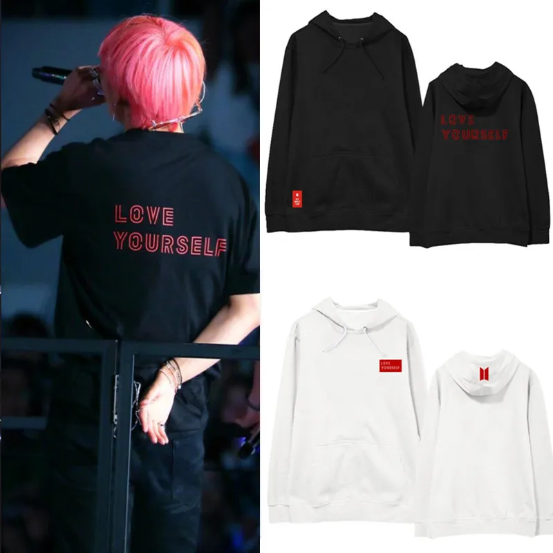 Kpop Bantan Boys WORLD TOUR Concert Same Cotton Long Sleeve Hooded Sweatershirt LOVE YOURSELF Cap Pullovers Outerwears
Kpop Bantan Boys WORLD TOUR Concert Same Cotton Long Sleeve Hooded Sweatershirt LOVE YOURSELF Cap Pullovers Outerwears