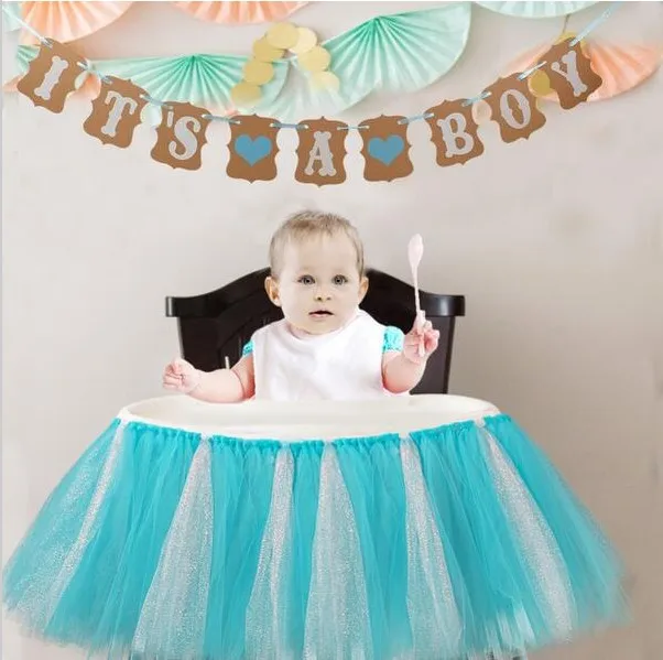Baby Shower Birthday Party Tulle Table Skirts Chair Skirts boy girl Baptism DIY Crafts wall Decoration (39x13 inch)
Baby Shower Birthday Party Tulle Table Skirts Chair Skirts boy girl Baptism DIY Crafts wall Decoration (39x13 inch)