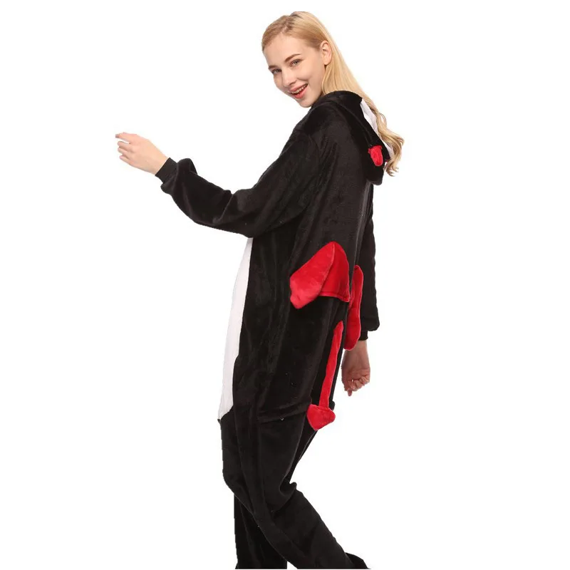 Black Demon Onesie Pajamas Kigurumi Animal Cosplay Costume Halloween Family Pijamas Women
Black Demon Onesie Pajamas Kigurumi Animal Cosplay Costume Halloween Family Pijamas Women