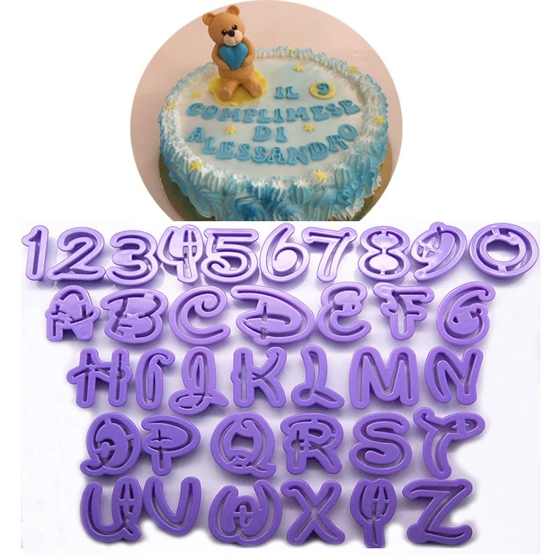 36pcs Alphabet Cookie Cutter Number Letter Set Cake Tools Fondant Birthday Wedding Cake Mold
36pcs Alphabet Cookie Cutter Number Letter Set Cake Tools Fondant Birthday Wedding Cake Mold
