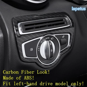 Lapetus Head Lights Lamp Switch Button Decoration Cover Kit Matt Carbon Fiber ABS Fit For Mercedes Benz C Class W205 2015 - 2019
Lapetus Head Lights Lamp Switch Button Decoration Cover Kit Matt Carbon Fiber ABS Fit For Mercedes Benz C Class W205 2015 - 2019