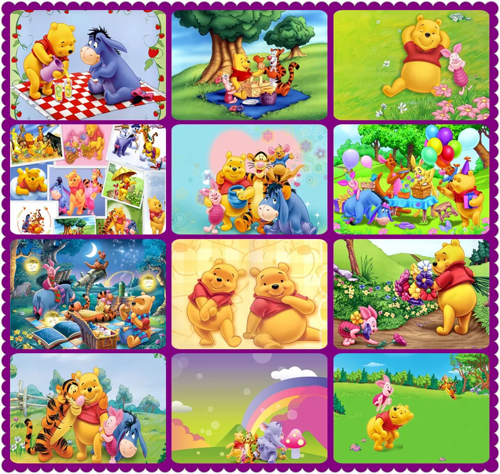 5D full Square Diamond Embroidery cartoon Winnie The Pooh Diy Diamond Painting Cross Stitch Home Decorative Crafts Painting
5D full Square Diamond Embroidery cartoon Winnie The Pooh Diy Diamond Painting Cross Stitch Home Decorative Crafts Painting