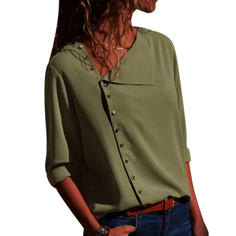 MonRffi Plus Size Blouse Women Long Sleeve Autumn Shirts Femme 2018 Solid Fashion Streetwear Slim Blusas Ladies Tops And Blouses
MonRffi Plus Size Blouse Women Long Sleeve Autumn Shirts Femme 2018 Solid Fashion Streetwear Slim Blusas Ladies Tops And Blouses