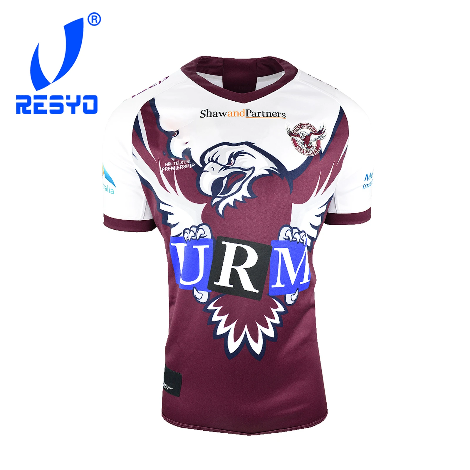 RESYO for Manly Warringah Sea Eagles 2019 Men's Replica Commemorative Jersey Rugby Sport shirt Size:S-3XL Free Shipping
RESYO for Manly Warringah Sea Eagles 2019 Men's Replica Commemorative Jersey Rugby Sport shirt Size:S-3XL Free Shipping
