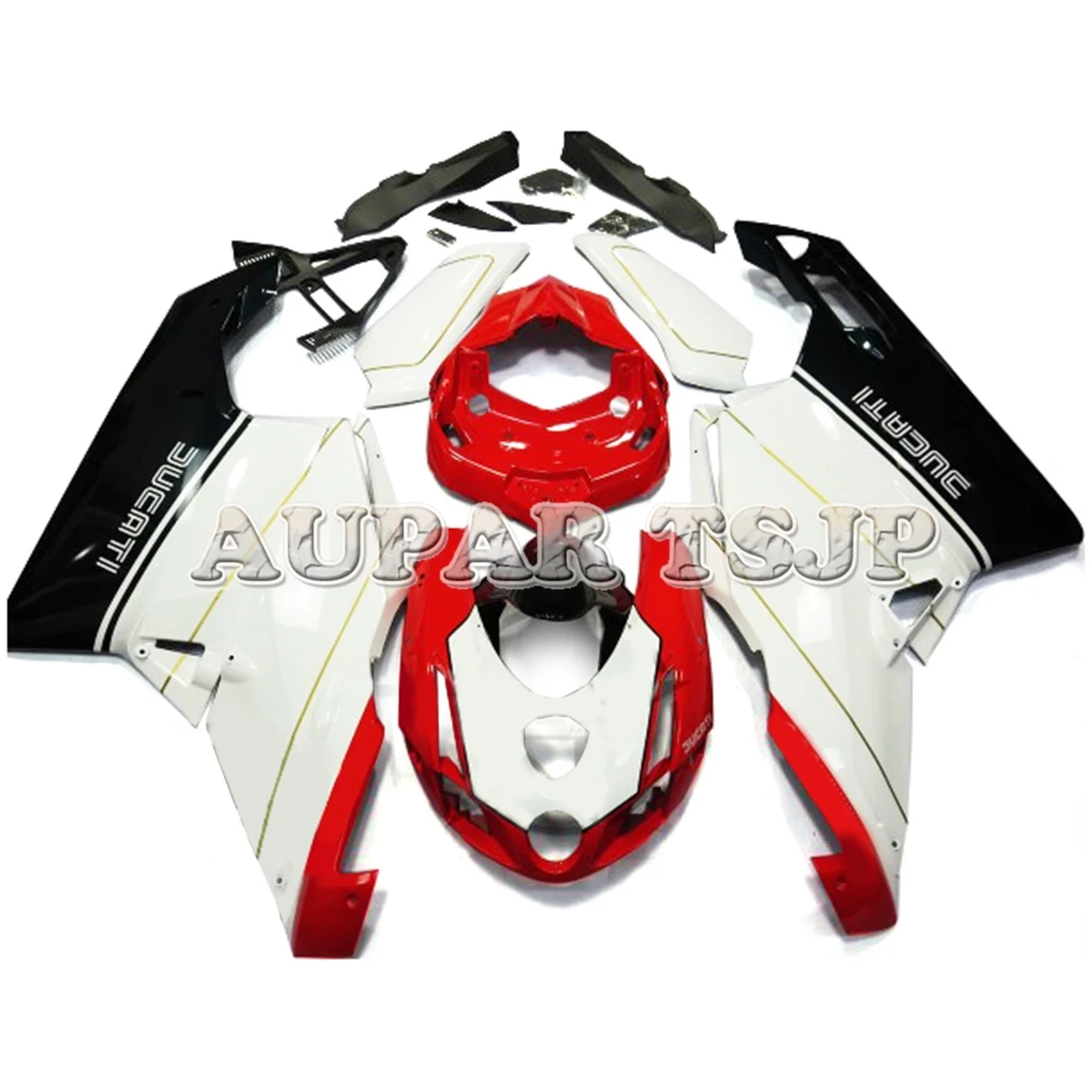 Full Fairings For Ducati 999/749 Biposto Year 2003 2004 999s 749s ABS Plastic Motorcycle Bodywork - White Red With Black Lowers
Full Fairings For Ducati 999/749 Biposto Year 2003 2004 999s 749s ABS Plastic Motorcycle Bodywork - White Red With Black Lowers
