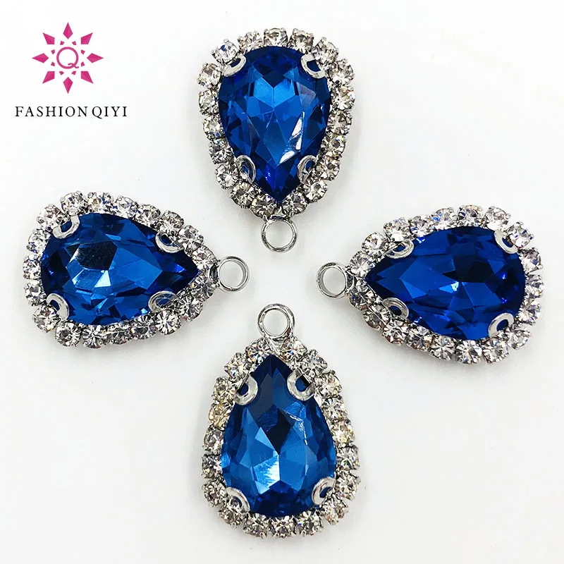 10pcs 10x14mm/13X18 Sliver bottom Light blue teardrop Single hole Crystal button sew on rhinestones diy Clothing Accessories
10pcs 10x14mm/13X18 Sliver bottom Light blue teardrop Single hole Crystal button sew on rhinestones diy Clothing Accessories