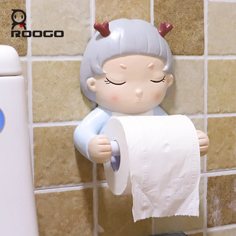 Roogo Ceramic Paper Holder Toilet Cartoon Dream Girl Bathroom Decorative Paper Dispenser Creative Towel Toilet Paper Home Decor
Roogo Ceramic Paper Holder Toilet Cartoon Dream Girl Bathroom Decorative Paper Dispenser Creative Towel Toilet Paper Home Decor