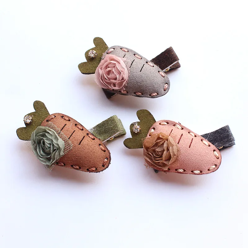 12pcs/lot Top Quality Fruit Shape Carrot Hair Clips Summer Style Girls Hairpin Princess Kids Cute Fairy Hairpins Lovely Headwear
12pcs/lot Top Quality Fruit Shape Carrot Hair Clips Summer Style Girls Hairpin Princess Kids Cute Fairy Hairpins Lovely Headwear