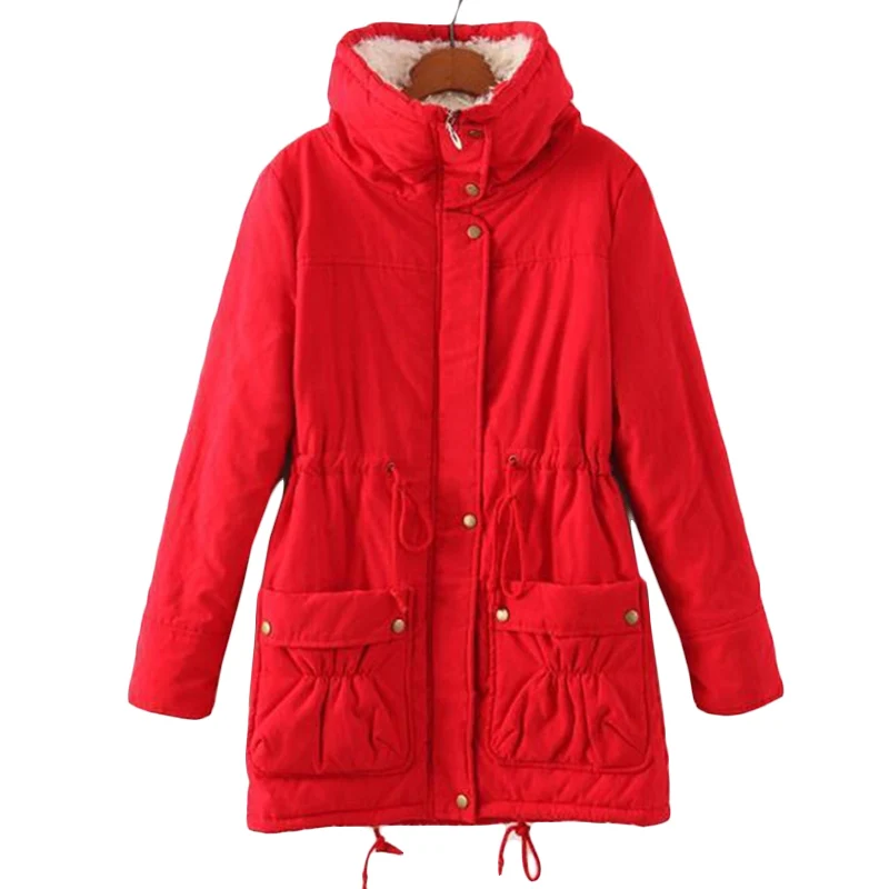 Women Korean Hooded Cotton Jacket Autumn Winter Jackets New long Casual Lambskin Cotton coat Womens Plus size Warm Parkas F437
Women Korean Hooded Cotton Jacket Autumn Winter Jackets New long Casual Lambskin Cotton coat Womens Plus size Warm Parkas F437