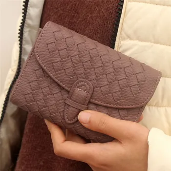 He New UpscaleRetro Weave Wallets Envelope Three Fold Open Wallet In Short Section Clutch Purse Support Drop Shipping
He New UpscaleRetro Weave Wallets Envelope Three Fold Open Wallet In Short Section Clutch Purse Support Drop Shipping