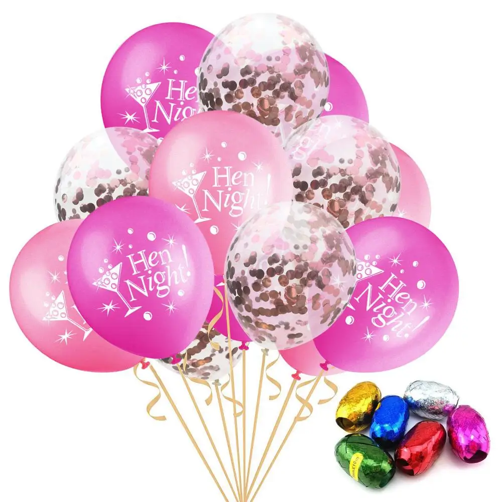 15PCS/lot Pink Hen Night Party Bride To Be Balloons Single Hen Party Wedding Venue Arrangement Festival Party Supplies
15PCS/lot Pink Hen Night Party Bride To Be Balloons Single Hen Party Wedding Venue Arrangement Festival Party Supplies