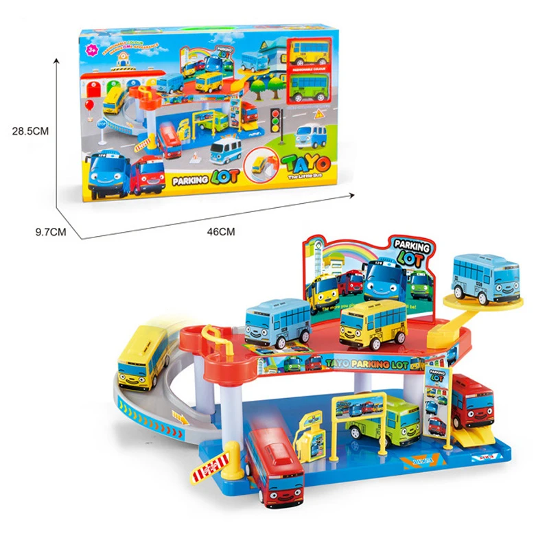 2018 new Tayo the little bus set Assembled car Gas station model with 2 mini tayo bus oyuncak araba car kids Christmas gift
2018 new Tayo the little bus set Assembled car Gas station model with 2 mini tayo bus oyuncak araba car kids Christmas gift