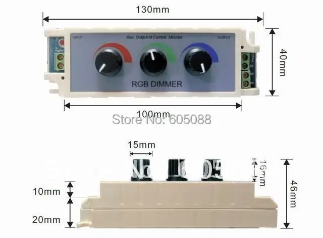 2018 Autumn collection! DC12-24v 216w rgb led dimmer pack knob tunable led rgb controller easy for DIY using 10pcs/lot wholesale
2018 Autumn collection! DC12-24v 216w rgb led dimmer pack knob tunable led rgb controller easy for DIY using 10pcs/lot wholesale