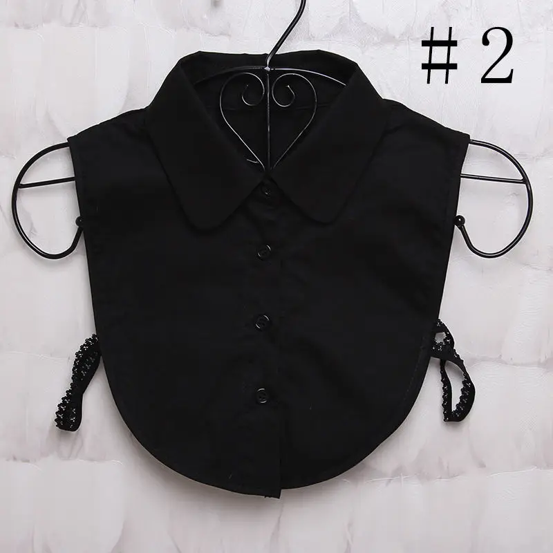 Fake False Collar Blouse Women Clothes Cotton Bib Sleeveless Party Office Removable Detachable Lapel White/Black
Fake False Collar Blouse Women Clothes Cotton Bib Sleeveless Party Office Removable Detachable Lapel White/Black