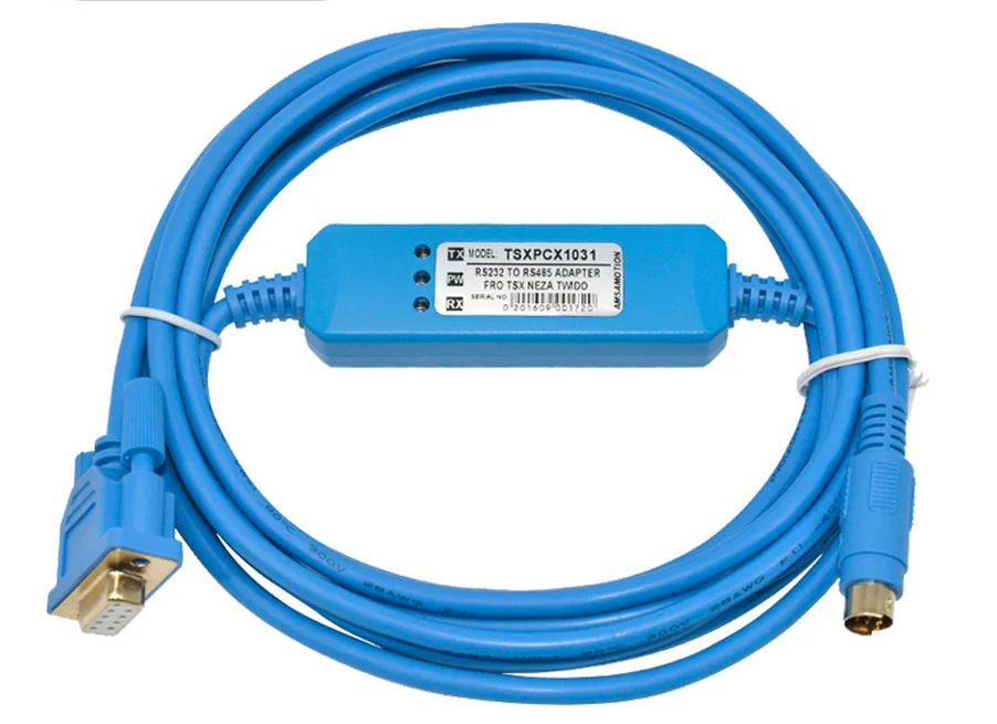 TSXPCX1031 RS232 to RS485 Programming Cable for Schneider TWIDO/TSX PLC (TSX08PRGCAB)
TSXPCX1031 RS232 to RS485 Programming Cable for Schneider TWIDO/TSX PLC (TSX08PRGCAB)