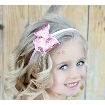 6 pcs/lot Big Sequin Bow Headband Hair Accessories Satin Covered Headband Hair bow Hairband Hair Accessories,you pick colors
6 pcs/lot Big Sequin Bow Headband Hair Accessories Satin Covered Headband Hair bow Hairband Hair Accessories,you pick colors