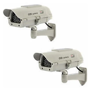 5 Packs 2 pcs Outdoor Dummy Camera New Housing Dummy Security Camera Solar Power White LED Wireless IR Surveillance Security
5 Packs 2 pcs Outdoor Dummy Camera New Housing Dummy Security Camera Solar Power White LED Wireless IR Surveillance Security