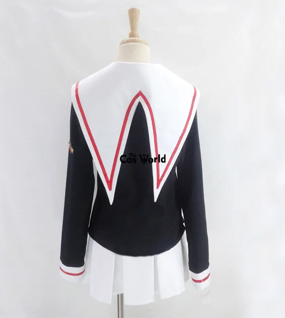 Cardcaptor Sakura Kinomoto Sakura Li Syaoran Schuluniform Outfits Anime Cosplay Kostüme anpassen 3