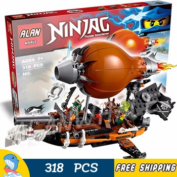 318pcs Ninja Raid Zeppelin Zane's Flyer Airship Doubloon 10448 Figure Building Blocks Children Toys Compatible With
318pcs Ninja Raid Zeppelin Zane's Flyer Airship Doubloon 10448 Figure Building Blocks Children Toys Compatible With