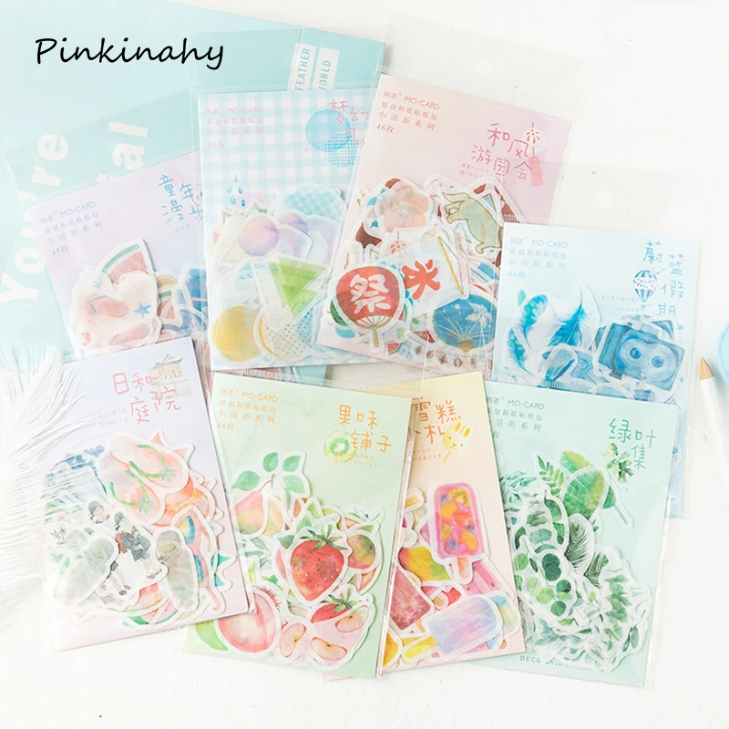 Kids DIY Foil Flower Plant Scrapbooking Stickers Sticker Notebook Diary Craft D