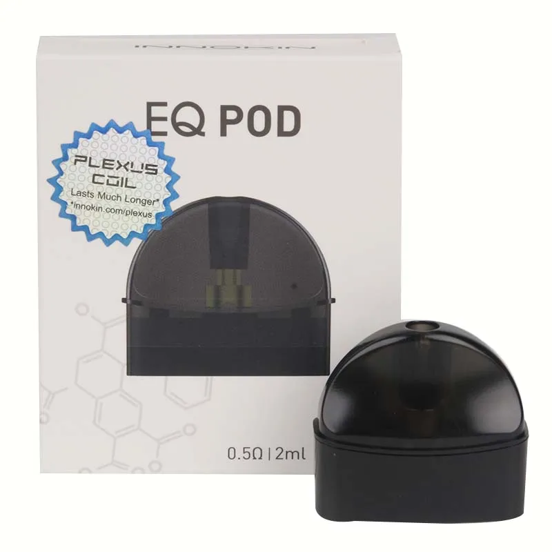 INNOKIN EQ POD Refillable Pod 2ml capacity for INNOKIN EQ Vape Kit Protective cap included Electronic Cigarette Atomizer
INNOKIN EQ POD Refillable Pod 2ml capacity for INNOKIN EQ Vape Kit Protective cap included Electronic Cigarette Atomizer
