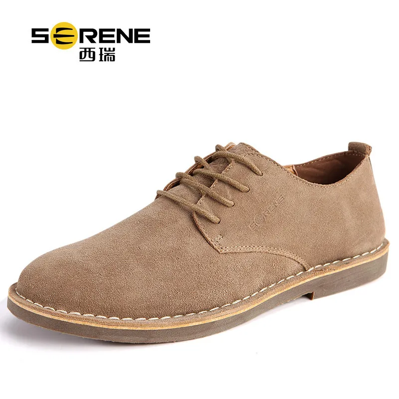 SERENE Brand 6308 Autumn Fashion High Quality Cow Suede Men's Shoes British Popular Low Top Lace Up Business Casual Desert Shoes
SERENE Brand 6308 Autumn Fashion High Quality Cow Suede Men's Shoes British Popular Low Top Lace Up Business Casual Desert Shoes