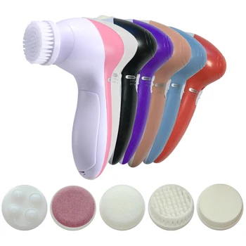 Electric Spin Spa 5 In 1 Face Spin Brush Pore Cleaner Massage Tool Machine Facial Brush Deep Cleaning Facial Cleaning Brush
Electric Spin Spa 5 In 1 Face Spin Brush Pore Cleaner Massage Tool Machine Facial Brush Deep Cleaning Facial Cleaning Brush