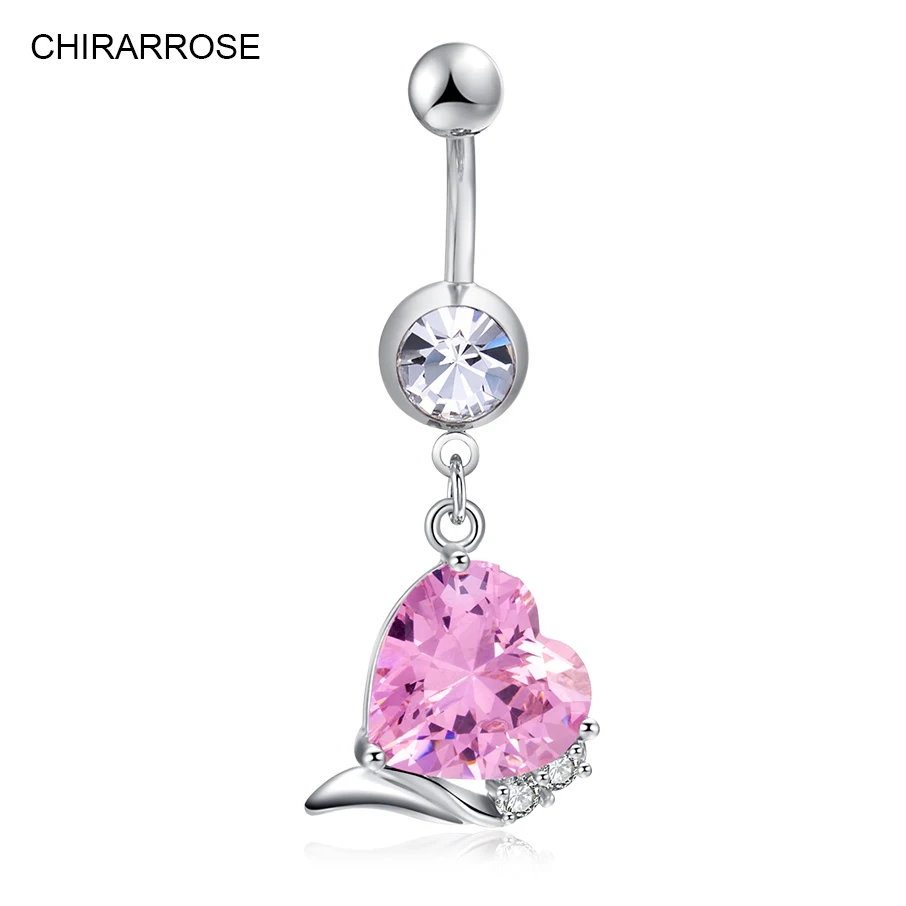 2019 New Heart Luxury Zircon Crystal Silver Plated Navel Piercing Navel Belly Button Rings Women Body Jewelry Belly Piercing
2019 New Heart Luxury Zircon Crystal Silver Plated Navel Piercing Navel Belly Button Rings Women Body Jewelry Belly Piercing