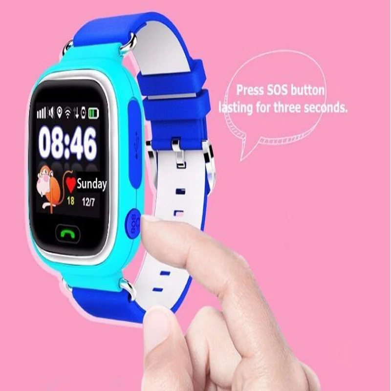 Импортные дешевые товары из Китая подарок для ребенка Q60 детские GPS часы с