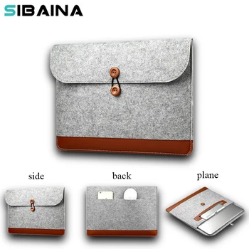 Wool Felt Laptop Sleeve Bag for Macbook Air 11 12 13 15 Pro Retina 11.6 13.3 15.4"Case Bag for Fundas Macbook Air 13 Pulgadas
Wool Felt Laptop Sleeve Bag for Macbook Air 11 12 13 15 Pro Retina 11.6 13.3 15.4"Case Bag for Fundas Macbook Air 13 Pulgadas