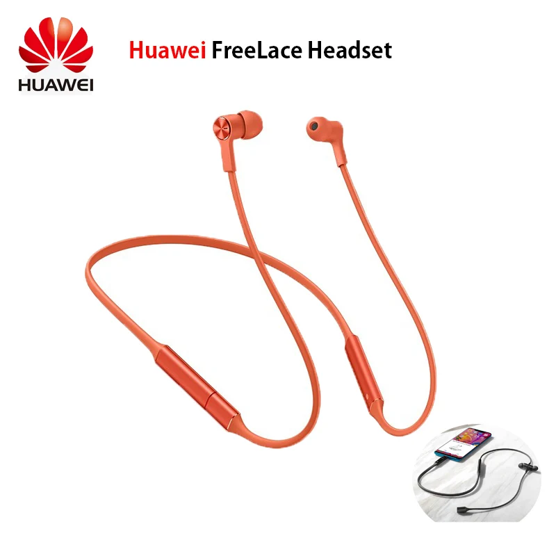 Original Huawei FreeLace sports waterproof in-ear Bluetooth headset Memory metal cable Smart magnetic switch strobe fast chargin 
Original Huawei FreeLace sports waterproof in-ear Bluetooth headset Memory metal cable Smart magnetic switch strobe fast chargin