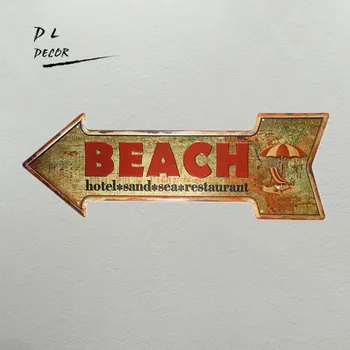DL-Beach hotel restaurant arrow Indicator bar decor wall stickers for shop cafe hotel iron prints
DL-Beach hotel restaurant arrow Indicator bar decor wall stickers for shop cafe hotel iron prints