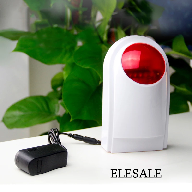 Wireless Alarm Outdoor Waterproof Flash Siren Sound Strobe Flash Alarm Siren For GSM Home Security Alarm System
Wireless Alarm Outdoor Waterproof Flash Siren Sound Strobe Flash Alarm Siren For GSM Home Security Alarm System