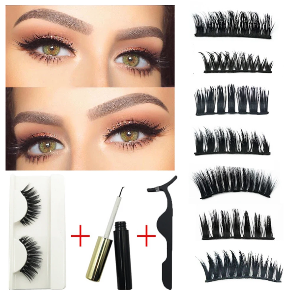 5 Magnetic Eyelash Magnet Liquid Eyeliner& Magnetic False Eyelashes & Tweezer Set Waterproof Long Lasting Eyelash Extension Kit
5 Magnetic Eyelash Magnet Liquid Eyeliner& Magnetic False Eyelashes & Tweezer Set Waterproof Long Lasting Eyelash Extension Kit