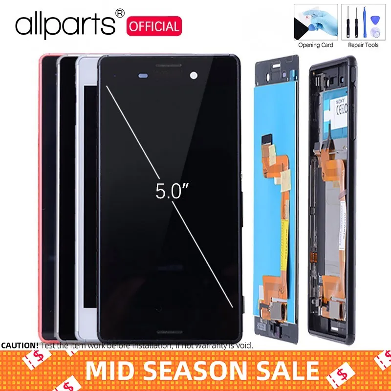5.0 Original Single Dual SIM Display For SONY Xperia M4 Aqua LCD Touch Screen with Frame for SONY Xperia M4 LCD E2303 E2333
5.0 Original Single Dual SIM Display For SONY Xperia M4 Aqua LCD Touch Screen with Frame for SONY Xperia M4 LCD E2303 E2333