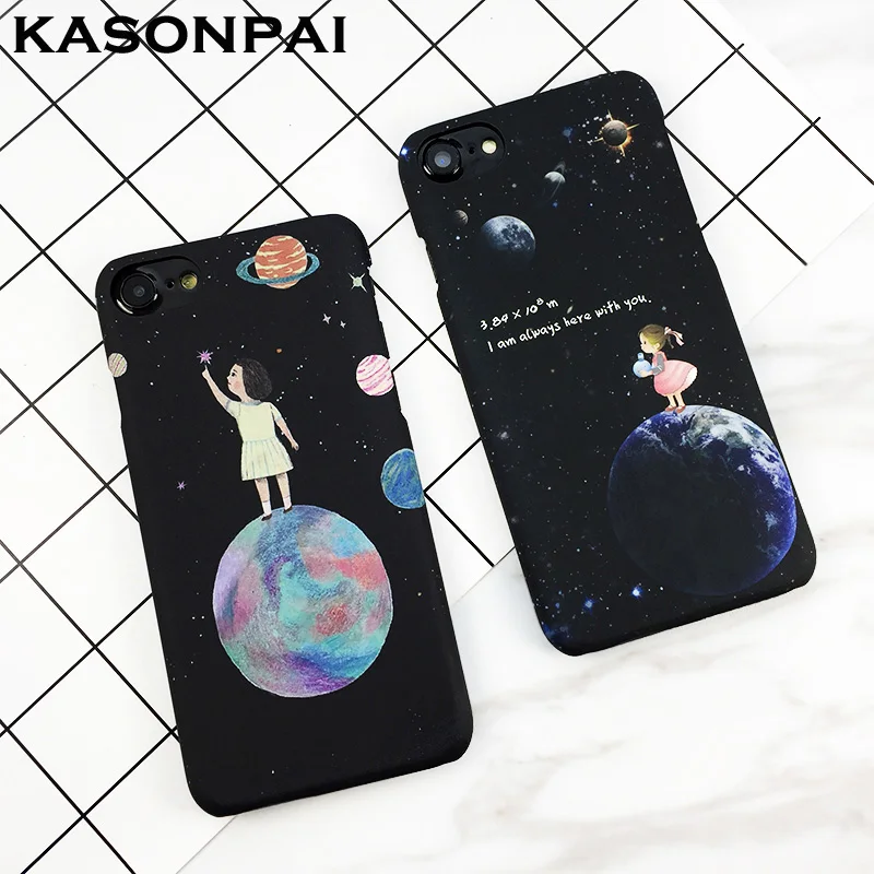KASONPAI Phone Cases Airship Astronaut Stars Back Cover For iphone 7 7Plus 6 6S 5S SE Fashion Cartoon Moon boy girl Fundas Capa
KASONPAI Phone Cases Airship Astronaut Stars Back Cover For iphone 7 7Plus 6 6S 5S SE Fashion Cartoon Moon boy girl Fundas Capa