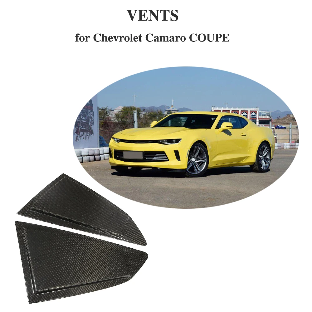 Carbon Fiber Rear Side Window Scoop Louver Trim Air Vent For Chevrolet Camaro 2016 - 2019
Carbon Fiber Rear Side Window Scoop Louver Trim Air Vent For Chevrolet Camaro 2016 - 2019