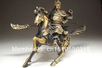 Chinese Bronze Statue Guan Gong & Horse
Chinese Bronze Statue Guan Gong & Horse
