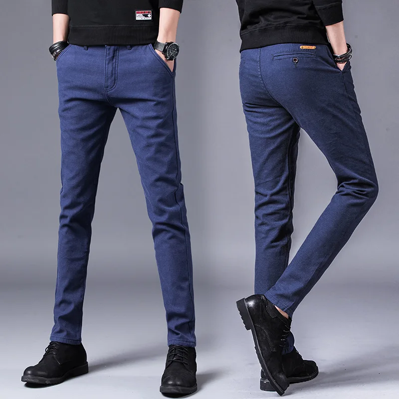 2019 New Mens Casual Business Pant Stretch Elastic Fabric Slim Straight Pant Black Blue Gray Big Size 38
2019 New Mens Casual Business Pant Stretch Elastic Fabric Slim Straight Pant Black Blue Gray Big Size 38