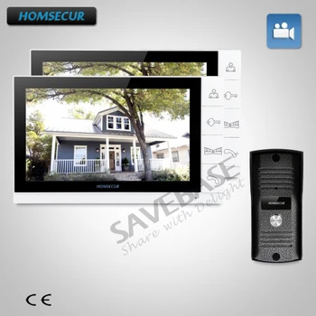 HOMSECUR 9" Video&Audio Smart Doorbell Snapshot+Metal Case Camera for House/Flat TC031+TM901R
HOMSECUR 9" Video&Audio Smart Doorbell Snapshot+Metal Case Camera for House/Flat TC031+TM901R
