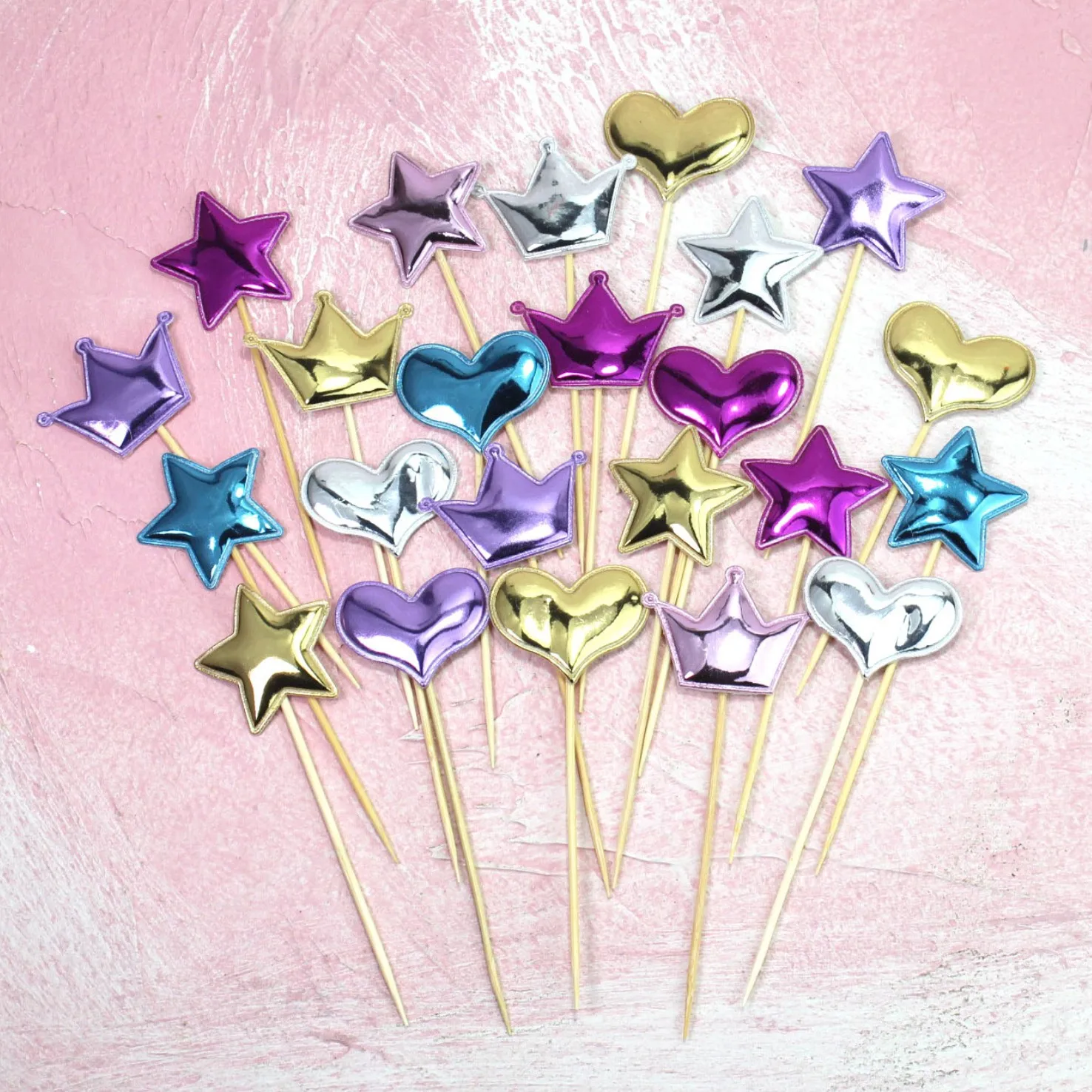 25 pieces/lot Birthday decorations for home one cake topper for cupcake paper Solid cake supplies Star Type for birthday
25 pieces/lot Birthday decorations for home one cake topper for cupcake paper Solid cake supplies Star Type for birthday