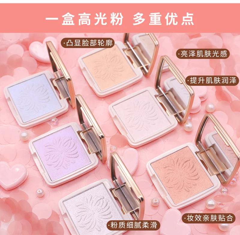 Novo Highlighter Facial Bronzers Palette Makeup Glow Kit Face Contour Shimmer Powder Body Base Illuminator Highlight Cosmetics Novo Highlighter Facial Bronzers Palette Makeup Glow Kit Face Contour Shimmer Powder Body Base Illuminator Highlight Cosmetics