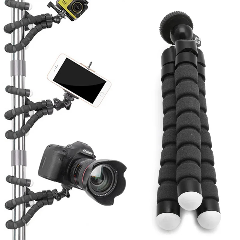 

Flexible Tripod Stand Gorilla Mount Monopod Holder Octopus For GoPro Camera hyq